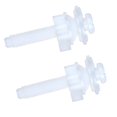 thumbnail image 2 of jifeng 2 Pièces Siège de Toilette Vis Kits Matériels de Remplacement Rondelles d'Écrous Fixer Expansion 32mm Espaceur, 2 of 9