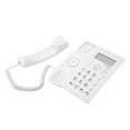 thumbnail image 3 of Corded Phone With Speakerphone, Corded Phone With Answering Machine Hands Free Call ABS Clear Sound  For Homes For Offices, 3 of 8