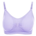 thumbnail image 1 of Women‘s Bra Wireless Maternity Seamless Front Buckle Breastfeeding Bra With Pads Plus Size, 1 of 5