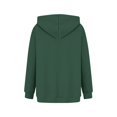 thumbnail image 4 of Mode Quotidienne des Femmes Sweat-Shirts Décontractés à Col Rond à Manches Longues Sweat-Shirts de Couleur Unie Café L, 4 of 5