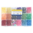 thumbnail image 3 of TINY HANDS Beads Box, Assorted Shapes, 2100 pcs, Age 6+, Kids, Crafts, Fun Activity, 2100pcs, 3 of 3