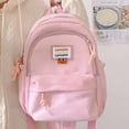 thumbnail image 1 of Unisex Backpack, Large-Capacity Travel Bag, Water-Resistant School Backpack for Middle School and College Students, Lightweight Daypack with Pendant, 1 of 5