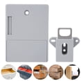 thumbnail image 4 of Locks, Keyless Cabinet Lock 125KHz Electronic Cabinet Lock, Home For Anti-theft Smart Security Wardrobe  Locker White,Black,Gray, 4 of 8