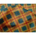 thumbnail image 4 of oneOone Silk Tabby Fabric Madras Check Print Fabric By Yard 42 Inch Wide, 4 of 4