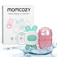 thumbnail image 1 of Momcozy Baby Teether Toys, Water Fillable & Silicone Cold Teether for 0-12 Months, 2 Pcs, 1 of 6