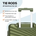 thumbnail image 2 of Joyway Ensemble de 4 Valises Rigides avec Roulettes Multidirectionnelles et Serrure TSA, Bagage Cabine Léger Idéal pour l'École, les Voyages et les Fins de Semaine (Vert), 2 of 7