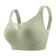 thumbnail image 1 of Non Wired Bra Women‘s Padded Full Cup Bra Without Underwire With Padding Seamless Bustier Bralette Breathable Soft, 1 of 5