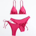 thumbnail image 4 of DGMIOCS Women's Modest Tankini Set Women's Bikini Hot Pink XL, 4 of 7