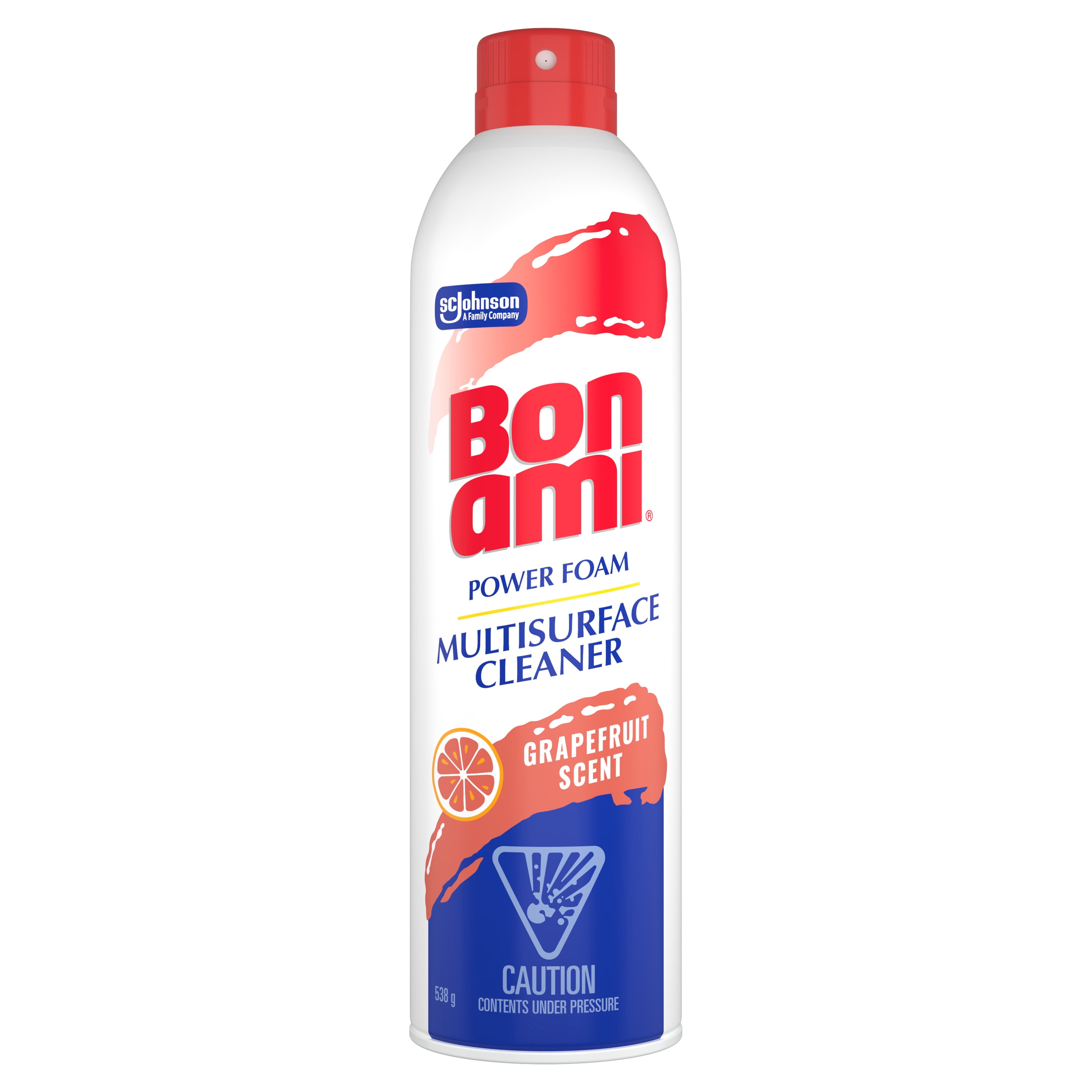 Bon Ami® Power Foam Multisurface Cleaner, Grapefruit Scent, 538g