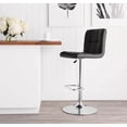 thumbnail image 3 of Hometrends Quilted Swivel Bar Stool, 3 of 9