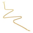 thumbnail image 3 of 65cm Length Retro t Bar Pocket Watch Chain Pendant Holder Metal Pocket Watch Accessories Gold, 3 of 9