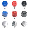 thumbnail image 1 of Baohd Voiture Start-stop Boutons Haut Ajustement Interrupteur d'Allumage Petit Remplacement Interrupteurs Bouton Couvercle Autocollants Raccords Réparation Atelier Argent Echassis, 1 of 6