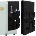 thumbnail image 1 of 600D Oxford Double Side Caddy Organizer with 12 Pockets 53.9 ×12.8 Inches Dorm Office Over the Fridge Caddy Organizer Machine Washable Flatware Storage Organizer for Home Dorm, 1 of 6