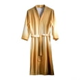 thumbnail image 4 of LSLJS Peignoir pour Femmes - Robe Pleine Longueur, Robe de Chambre Chaude et Confortable Pyjama Longue Tenue de Nuit avec Ceinture et Ceinture, 4 of 8