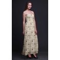 thumbnail image 4 of Bimba Robe à Bretelles Smockée en Georgette Imprimée Fleur et Chardonneret Doré Américain pour Femmes - XX-Grand, 4 of 7