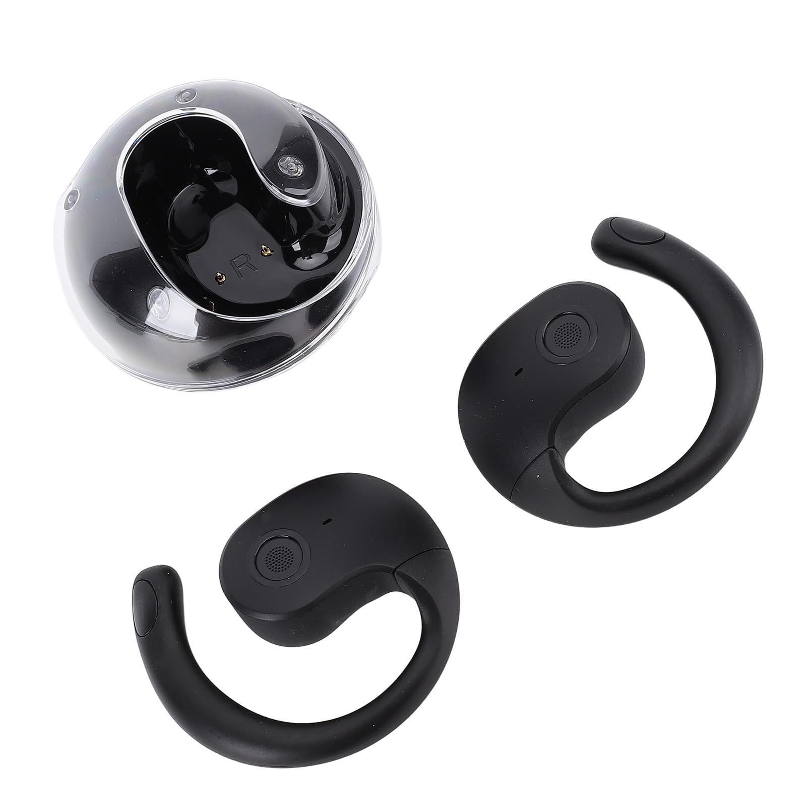 Language Translation Earphone, Al Translation Earbuds Ear Hook 140 Languages Simultaneous Interpretation  for Learning ,Black,Beige,Purple