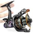 thumbnail image 3 of Metal Spool Double Brake Spinning Reel 5.2:1/5.0:1 Fishing ,Rigid Aluminum Skeletal Frame, 3 of 6