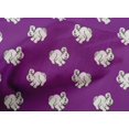 thumbnail image 4 of oneOone Cotton Poplin Fabric Rabbit Block Print Fabric By The Yard 56 Inch Wide, 4 of 4