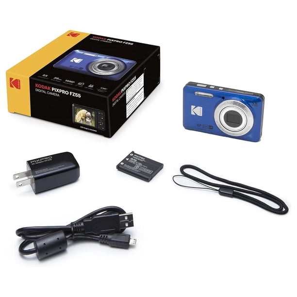 Kodak PIXPRO FZ55 16.4 Megapixel Compact Camera, Black - Walmart.ca