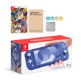 thumbnail image 1 of Nintendo Switch Lite Blue with Super Bomberman R and Mytrix Accessories NS Game Disc Bundle Best Holiday Gift, 1 of 5