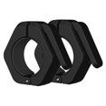 thumbnail image 2 of jinwen 2 Pcs Clips de Barre de Musculation et Clips de Collier de Verrouillage de Barre de Musculation Noir, 2 of 9