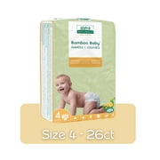 Aleva Naturals® Bamboo Baby Diapers (Size 4) - 26 Count
