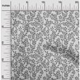 thumbnail image 2 of oneOone Rayon Light Gray Fabric Floral Craft Projects Decor Fabric Printed By The Yard 56 Inch Wide, 2 of 5