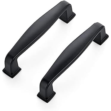 30 Pack Solid 3 Inch Kitchen Cabinet Handles Matte Black Cabinet Pulls Black Drawer Pulls Kitchen Cabinet Hardware Kitchen Handles for Cabinets Cupboard Handles Drawer Handles Black Black
