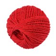 thumbnail image 1 of Cotton Thread Weave Socks Clothes Hats Clothing Practicing Prop Softness Knitting Supply Sewing Rope Multicolored 100 Meters for Beginners DIY Ropes red, 1 of 8
