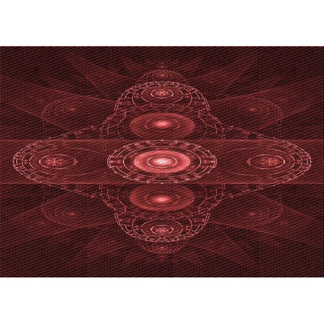 Ahgly Company Machine Washable Indoor Rectangle Transitional Fire Brick Red Area Rugs, 5' x 7'