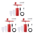 thumbnail image 4 of maskred Lightweight Airbrush Air Compressor Kit Set Precise Spray Painting Portable Red 1.49x5.1x5.7 Inch 3Set, 4 of 6