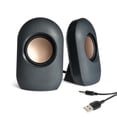 thumbnail image 3 of onn. 3.5 mm AUX Input Jack and USB Powered Stereo Speakers Set, 3 of 6