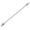 Silver, variant on Miangastore Press Rod Easy Installation 1Set 7.1X0.4X0.4In