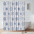 thumbnail image 1 of Christmas Shower Curtain Water Proof 35.4x70.8in, 1 of 6