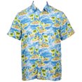 thumbnail image 2 of Corona Extra Tropical Island Button-Up Hawaiian Shirt-XLarge, 2 of 7