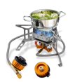 thumbnail image 2 of 5800W Windproof Camping Stove, Portable Camping Gas Stove Outdoor with Piezo Ignition, Foldable Camping Gas Burner Stove, Backpacking Stove Suitable for Hiking, Camping, Trekking and Picnic, 2 of 9