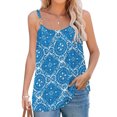 thumbnail image 1 of SMihono Womens Tops Womens Tank Top Shirts For Women Sleeveless Tank Top Camisole Loose Fit Printing Summer Pullover Blouse Tank Tops for Women Womens Summer Tops, 1 of 6