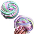 thumbnail image 1 of Lubelski Slime Toy Colorful Soft Non-stick Fluffy Floam Slime Clay for Children, 1 of 1