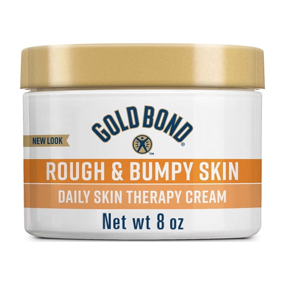 Gold Bond Rough & Bumpy Daily Skin Therapy Cream 8 Oz. With 7 Moisturizers & 3 Vitamins