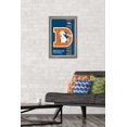 thumbnail image 3 of NFL Denver Broncos - Retro Logo 14 Wall Poster, 22.375" x 34", 3 of 4