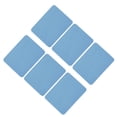 thumbnail image 1 of Uxcell 6 Pcs Pièces Thermocollantes Patchs de Réparation en Tissu pour Vêtements Bleu Ciel, 1 of 6