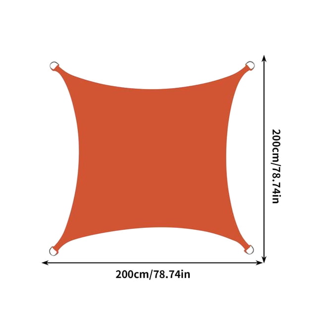 RXIRUCGD Sun Protection Triangular Shade Garden Swimming Pool AntiUV Shade Cloth Tarpaulin