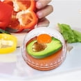 thumbnail image 4 of Storage Containers - Fruit and Onion Refrigerator Organizer with Airtight Lid for Freshness Portable Bowl and Storage Solution, 4 of 6