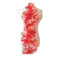 thumbnail image 4 of relayinert Belle Robe en Dentelle Florale Applique Patch pour Robes de Mariage Uniques Robe de Mariage Unique Dentelle Applique Rouge 5Ensemble, 4 of 6