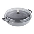 thumbnail image 2 of STAUB Braisières 3,5 L Fonte Ronde Heritage Braisière/poêle à Sauté, Gris Graphite, 2 of 6