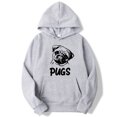 thumbnail image 2 of Hip hop Chandail Imprimé Carlin pour Hommes et Femmes (Darkray, m), 2 of 10
