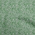 thumbnail image 1 of oneOone Cotton Cambric Forest Green Fabric Block Craft Projects Decor Fabric Printed By The Yard 42 Inch Wide, 1 of 5