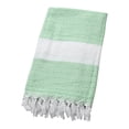 thumbnail image 2 of Last Chance Violete Cotton Absorbent Large Size Bath Towel European And Knitted Striped Fringed Turkish Sand, 2 of 2