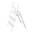 thumbnail image 4 of Esquirla 1:12 Miniature Ladder with Wide Pedal 1/12 Mini 3 Step Ladder for Yard Decor White, 4 of 8