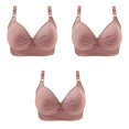 thumbnail image 2 of 3 Pcs Soutien-Gorge Quotidien Grande Taille Sans Armatures pour Femmes, 2 of 3